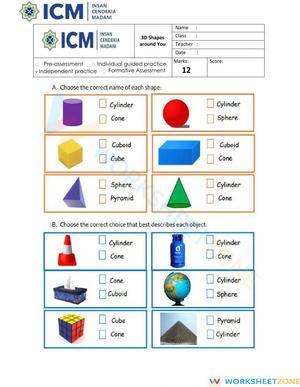Exploring 3D Shapes in Your Surroundings