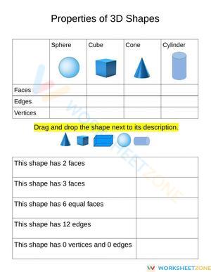 Understanding Properties of 3D Shapes
