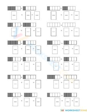 Adding Fractions with like denominators