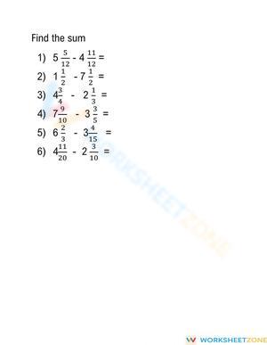 Find sum