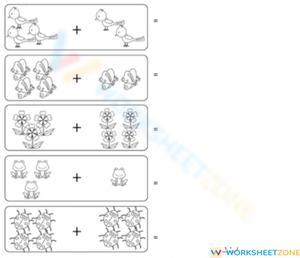 Basic Addition Worksheet for Practice