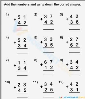 Maths Practice for Year 2