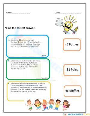 Make a Model: Problem Solving Worksheet