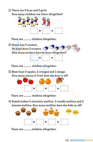 Mathematics Practice Worksheet for Skill Building
