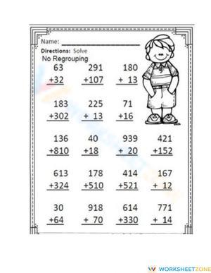 Practice Skills with This Engaging Addition Sheet
