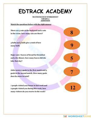 Addition Worksheet: Practice and Learn