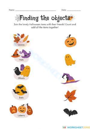 Halloween Math Party: Addition Practice