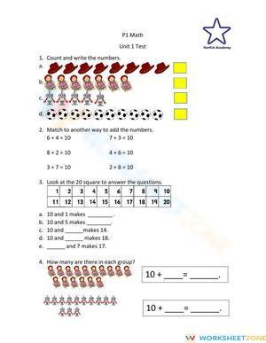 Addition Essentials for Grade 1