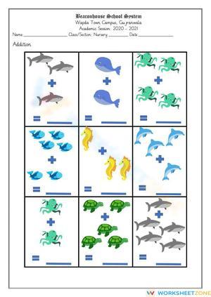 Reinforce Addition Skills with This Practice Sheet
