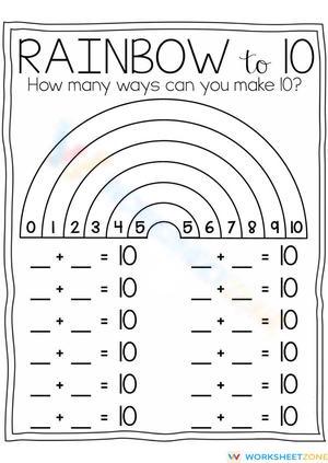 Find Number Pairs to 10 and 100