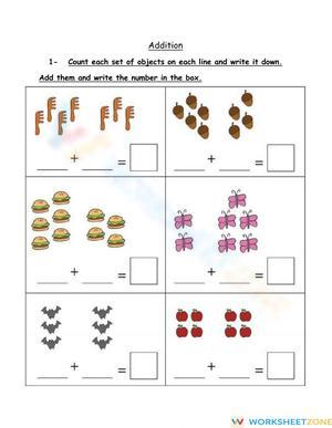 Addition Practice for Math Skills
