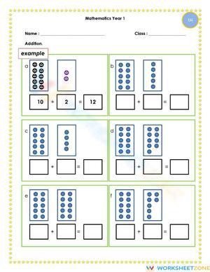 Engaging Addition Worksheet for Basic Math Skills