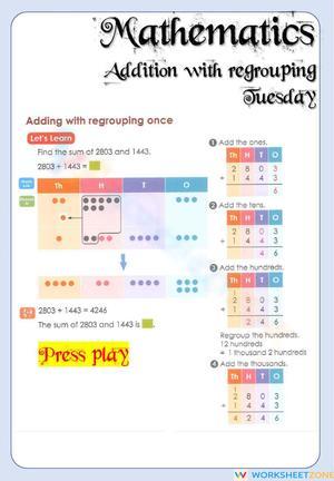 Week 18 - Mathematics - Tuesday