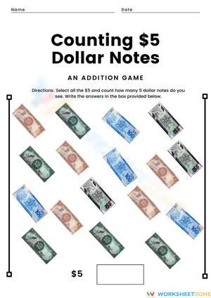 Counting -5 notes