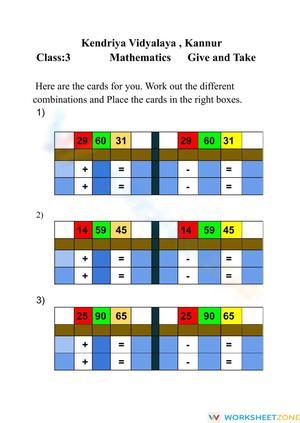Addition Game Worksheet: A Fun Learning Activity