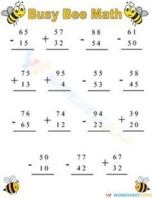 Addition subtraction