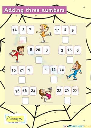 Addition with 3 Numbers