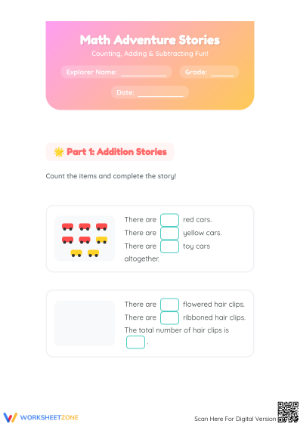 Essential Addition and Subtraction Word Problems | Grade 1-2