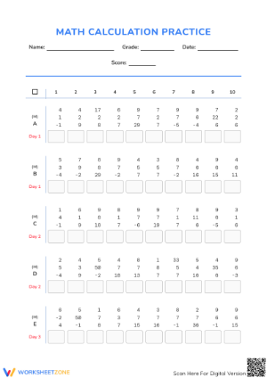 Essential Mixed Addition and Subtraction | Grade 2-4 Ready