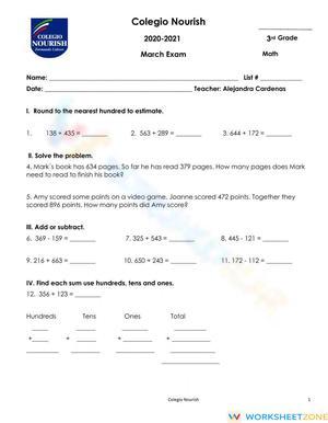 Math March