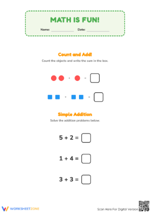 Essential Grade 1 Math: Simple Addition & Subtraction