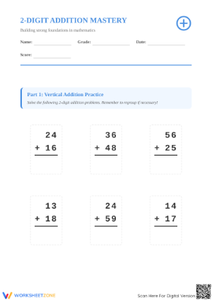Essential 2-Digit Addition Mastery | Grade 2 Math