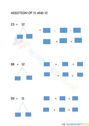 11 and 12 more