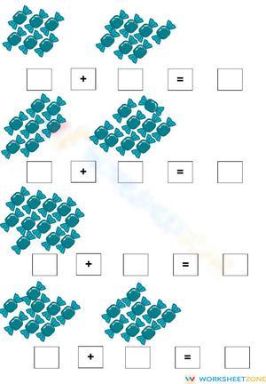 Completing Addition Sentences (up to 20)