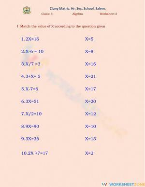 Math Practice for Class 8 Students
