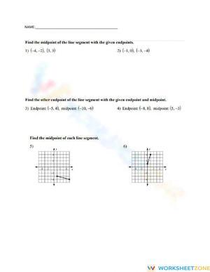 Practice Calculating Midpoint & Distance