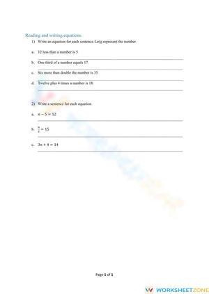 Engaging Math Worksheet for Enhanced Learning