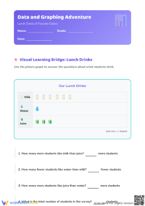 Printable Data and Graphing Adventure | Grade 1-2 Math