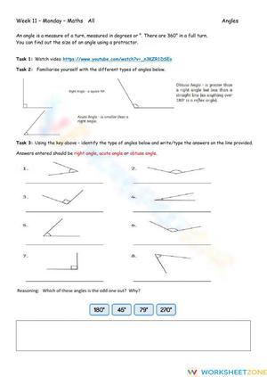 Week 11 - Monday - Maths