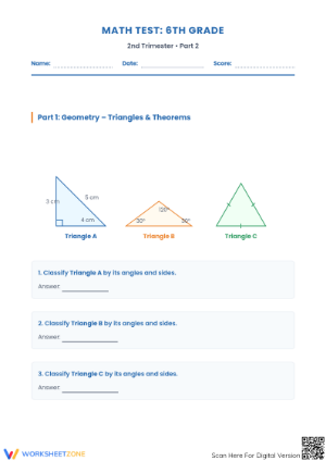 Essential 6th Grade Math Test: CCSS.MATH.CONTENT.6.G.A.1
