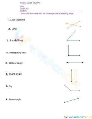 Angles and lines