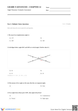 Angle Theorem