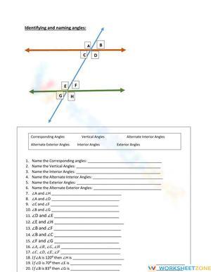 Angles-Transversal Test