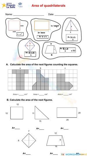 Area of quadrilaterals