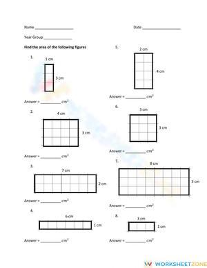 Area - Formula Method with Grids