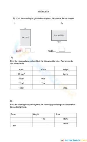 Finding missing  measurement