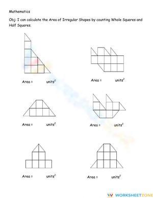 Area- Counting Squares