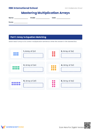 Mastering Multiplication Arrays | Grade 3 Essential Math