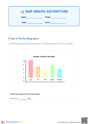 Printable Bar Graph Worksheet | Grade 2 Math