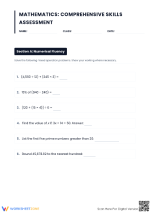Complete Data & Graphing Worksheet | Grade 5 Math