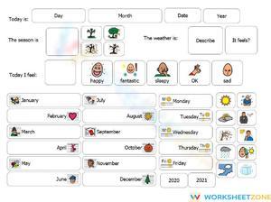 Today is daily worksheet