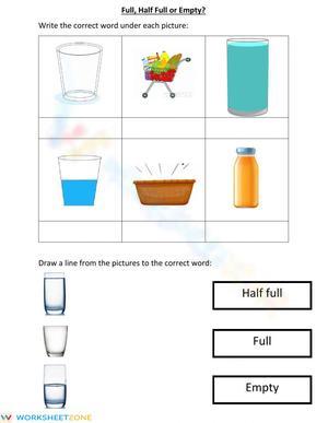 Full, Half full or Empty