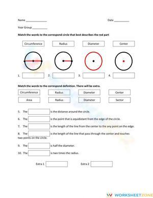 Introduction to Circles: Parts and Properties