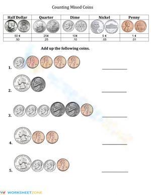 Counting Mixed Coins -1