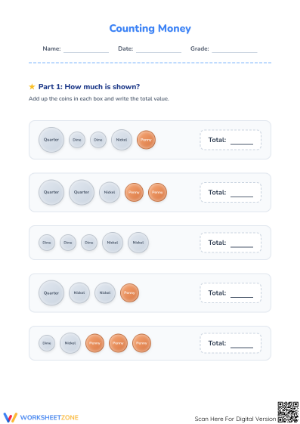 Counting Coins & Money Word Problems | Grade 3 Ready