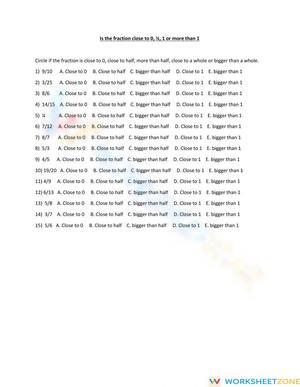 How Big is the Fraction